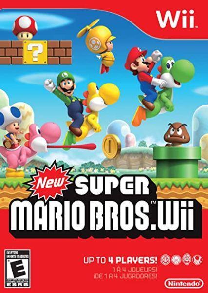 New Super Mario Bros. Wii-Amerikaans (Wii) Gebruikt, Spelcomputers en Games, Games | Nintendo Wii, Zo goed als nieuw, Ophalen of Verzenden