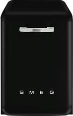 Smeg LVFABBL3 vrijstaande retro jaren 50 vaatwasser - zwart, Witgoed en Apparatuur, Vaatwasmachines, Verzenden, 60 cm of meer