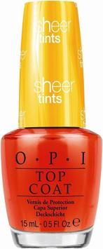 OPI TOP COAT S01 I'M NEVER AMBERRASSED POTJE 15 ML, Sieraden, Tassen en Uiterlijk, Uiterlijk | Cosmetica en Make-up, Verzenden