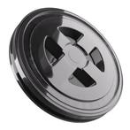 Chemicalworkz Detailing bucket deksel Clear Black, Ophalen of Verzenden