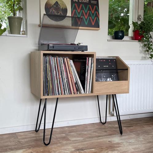 Eiken LP / Platenspelermeubel - vinyl, versterker en pick-up, Cd's en Dvd's, Vinyl | Overige Vinyl, Nieuw in verpakking, Ophalen of Verzenden