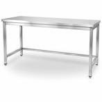 HCB Basic-line Werktafel - 200 x 60 x 85 cm - RVS, Verzenden, Nieuw in verpakking, RVS Meubilair