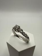 Ring - 14 karaat Witgoud Diamant (Natuurlijk) - Diamant, Sieraden, Tassen en Uiterlijk, Ringen, Nieuw