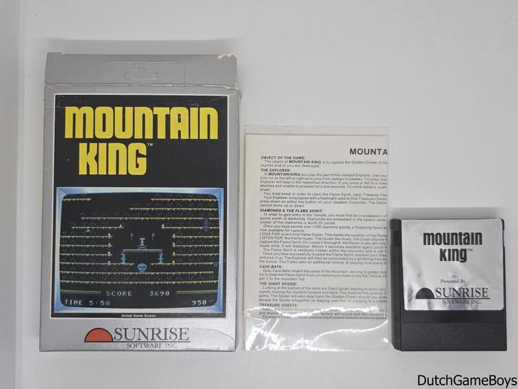 Colecovision - Sunrise - Mountain King, Spelcomputers en Games, Games | Overige, Gebruikt, Verzenden