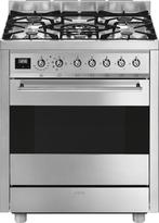 Smeg C7GMXNLK9 fornuis roestvrijstaal - 70 cm. breed, Verzenden, 60 cm of meer, Nieuw, Energieklasse A of zuiniger