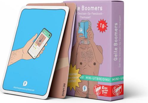Geile Boomers – Uitbreiding | Kuna Una Tuna Games -, Hobby en Vrije tijd, Gezelschapsspellen | Kaartspellen, Nieuw, Verzenden