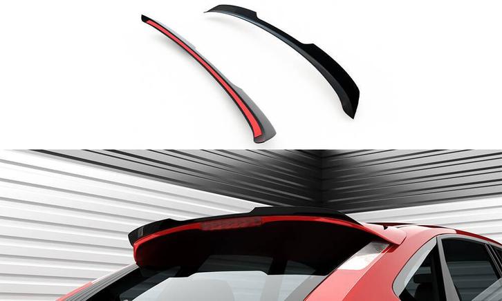 Spoiler Cap Ford Focus ST Mk2 FL Glanzend Zwart, Auto-onderdelen, Carrosserie en Plaatwerk, Ophalen of Verzenden