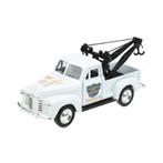 Modelauto Chevrolet oldtimer 1953 stepside tow truck wit 1.., Verzenden, Nieuw