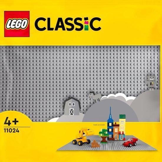 LEGO Classic Grijze Bouwplaat - 11024 (Binnenspeelgoed), Kinderen en Baby's, Speelgoed | Playmobil, Nieuw, Verzenden