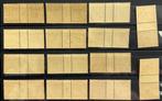 Monaco 1937 - Complete set in pair from a specific year!, Gestempeld