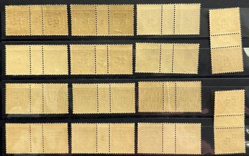 Monaco 1937 - Complete set in pair from a specific year!, Postzegels en Munten, Postzegels | Europa | Frankrijk
