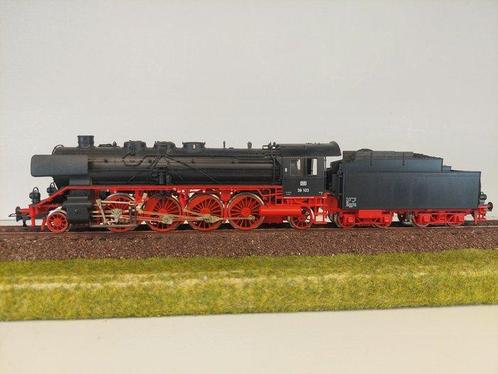Fleischmann H0 - 4138 - Stoomlocomotief met tender (1) -, Hobby en Vrije tijd, Modeltreinen | H0