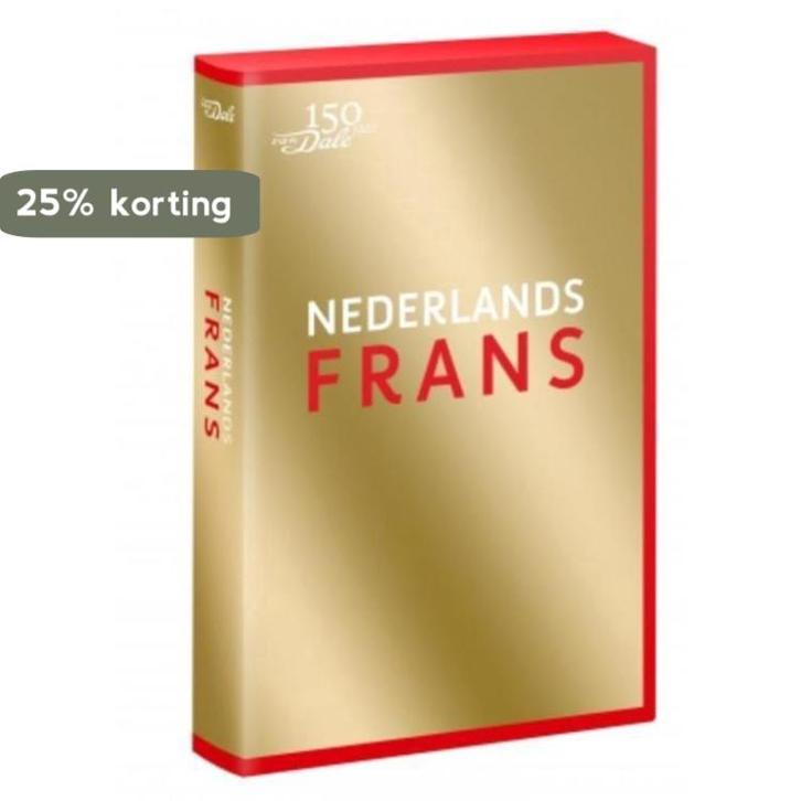 Van Dale Pocketwoordenboek Frans-Nederlands / Van Dale, Boeken, Woordenboeken, Zo goed als nieuw, Verzenden