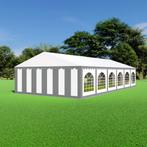 Partytent 6x12 PVC - Premium | Grijs / wit, Tuin en Terras, Verzenden, Partytent, 6 meter of meer, Nieuw