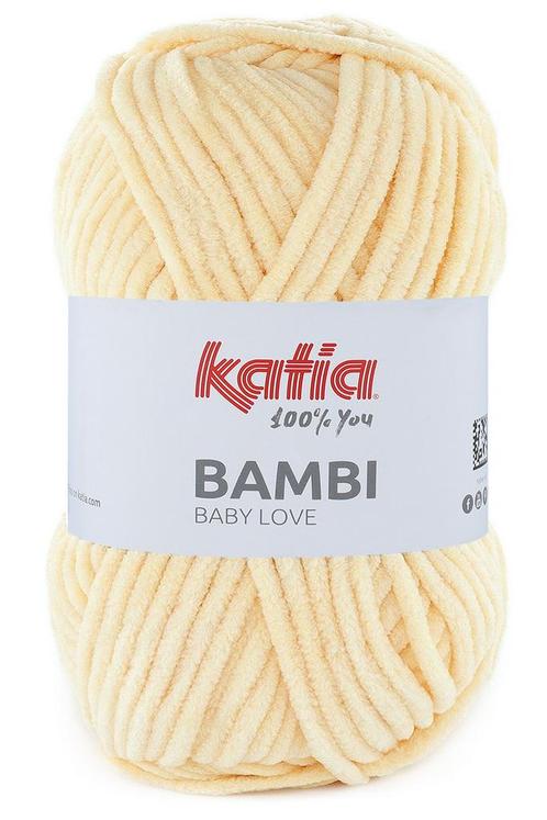Katia Bambi - 342 porselein - Chenille Garen, Hobby en Vrije tijd, Breien en Haken, Ophalen of Verzenden