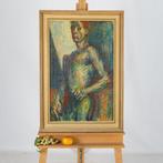 Hollandse School (XX) - Portret van een man, Antiek en Kunst, Kunst | Schilderijen | Klassiek