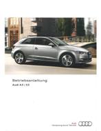 2012 AUDI A3 | S3 INSTRUCTIEBOEKJE DUITS, Auto diversen, Handleidingen en Instructieboekjes