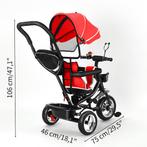 Loopfiets - Verstelbaar - Driewieler - 3 in 1 - Rood, Kinderen en Baby's, Speelgoed | Buiten | Voertuigen en Loopfietsen, Verzenden