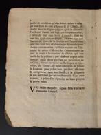 Document - Cour de Parlement, Aides et Finances de Dauphiné, Antiek en Kunst