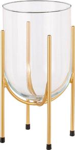 2dekans | Mica Decorations Jamey Vaas op standaard - H31 x, Huis en Inrichting, Woonaccessoires | Vazen, Ophalen of Verzenden