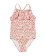 HEMA Kinderbadpak bloemen roze, Verzenden, Nieuw
