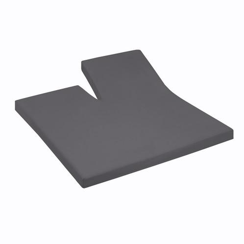 Cinderella Topper hoeslaken enkele split jersey anthracite, Huis en Inrichting, Slaapkamer | Beddengoed