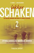 Lekker schaken Stap 2 openen/aanvallen/materiaal winnen, Verzenden, Zo goed als nieuw, Robert Jan Brunia