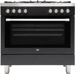 Beko GM 15120 DA PR NL Vrijstaand fornuis Antraciet OP=OP585, Hete lucht, Nieuw, Ophalen of Verzenden, Vrijstaand