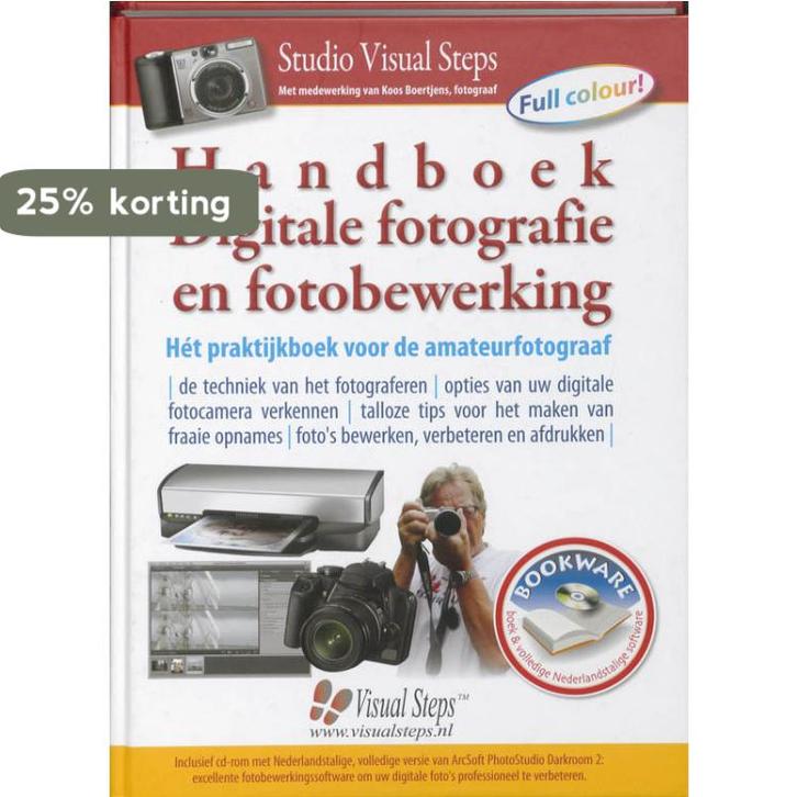 Handboek digitale fotografie en fotobewerking 9789059052451, Boeken, Informatica en Computer, Gelezen, Verzenden
