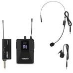 Vonyx WM55B draadloze headset microfoon met bodypack - 10 ka, Verzenden, Nieuw