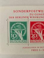 Berlijn 1949 - Berlijn Michel block 1 type II postfris -, Postzegels en Munten, Gestempeld
