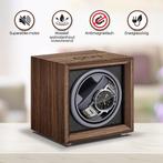 Watchwinder Hout - Horloge doos - Horloge winder - Bruin - O, Verzenden, Zo goed als nieuw