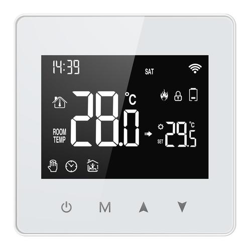 Slimme Wifi Opbouw Thermostaat voor C.V. installatie, Doe-het-zelf en Verbouw, Thermostaten, Nieuw, Verzenden