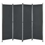 Tuinscherm scheidingswand zonwering 170x215 cm zwart, Verzenden, Nieuw