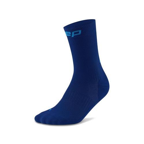 CEP Run Mid-Cut Compressie Sokken  Donkerblauw - Heren(45-48, Sport en Fitness, Bergsport en Wandelen, Kleding, Nieuw, Verzenden