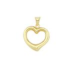 Halsketting - 14 karaat Geel goud - Hart ketting, Nieuw