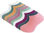10 paar Sneakersokken - Meisjes - Funny, Kinderen en Baby's, Kinderkleding | Schoenen en Sokken, Verzenden, Nieuw