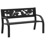 vidaXL Kindertuinbank 86 cm staal, Verzenden, Nieuw, Metaal