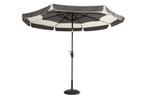 Hartman Tubb stokparasol Ø300 cm. - Donkergrijs, Tuin en Terras, Verzenden, Nieuw, Stokparasol, Kantelbaar