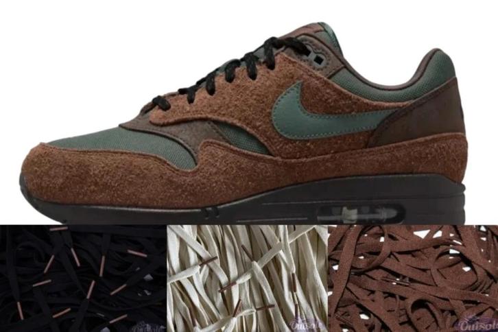 Lace Pack - Nike Air Max 1 Beef & Broccoli Cacoa Wow, Kleding | Heren, Schoenen, Sneakers of Gympen, Ophalen of Verzenden