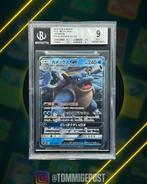 Pokémon - 1 Graded card - Pokémon - Blastoise GX 010/054 RR, Hobby en Vrije tijd, Verzamelkaartspellen | Pokémon, Nieuw
