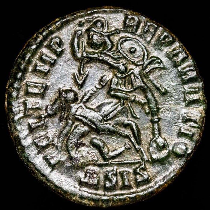 Romeinse Rijk. Constantius II (337-361 n.Chr.). Maiorina, Postzegels en Munten, Munten | Europa | Niet-Euromunten