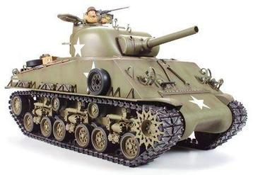 RC tank Tamiya 56014 bouwpakket M4 Sherman Full Option Ki... beschikbaar voor biedingen