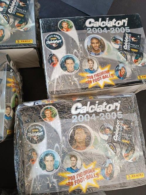 Panini - Calciatori 2004/05 - 6 Sealed box, Verzamelen, Stickers