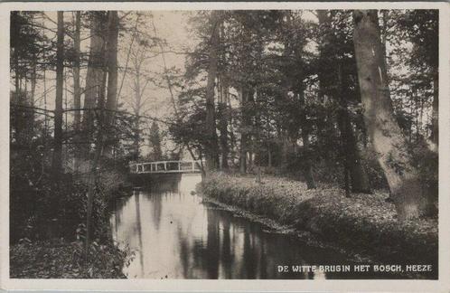 HEEZE - De Witte Brug in het Bosch, Verzamelen, Ansichtkaarten | Nederland, Verzenden