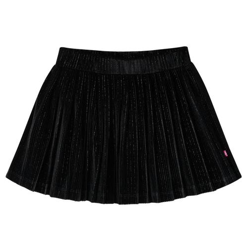 vidaXL Kinderrokje geplooid 140 lurex zwart, Kinderen en Baby's, Kinderkleding | Overige, Nieuw, Verzenden