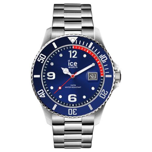 Ice Watch ICE Steel Blue Silver Horloge 40mm, Sieraden, Tassen en Uiterlijk, Horloges | Dames, Verzenden