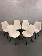 6 stoelen | Kick Collection, Huis en Inrichting, Stoelen, Nieuw, Vijf, Zes of meer stoelen, Stof, Wit