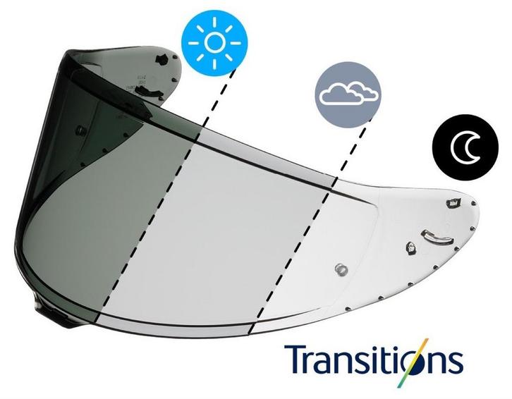 Vizier NXR2 CWR-F2 Shoei, Motoren, Kleding | Motorhelmen, Verzenden