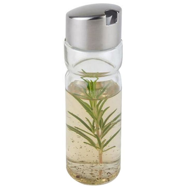 GGM Gastro | (6 stuks) Azijn & olie fles - RVS deksel - |, Zakelijke goederen, Horeca | Keukenapparatuur, Nieuw in verpakking